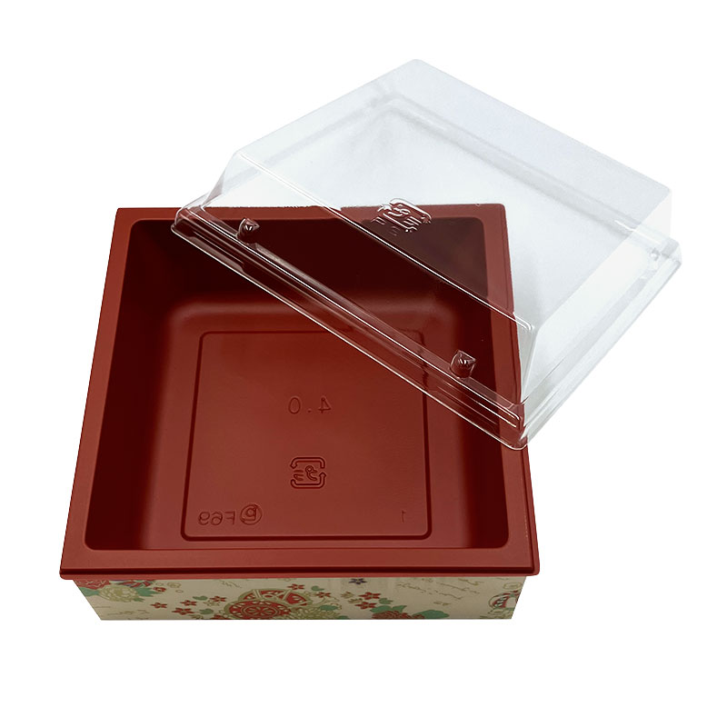 折箱 CWH-角4 赤-鼓 (ボ) 中央化学 | テイクアウト容器の通販サイト