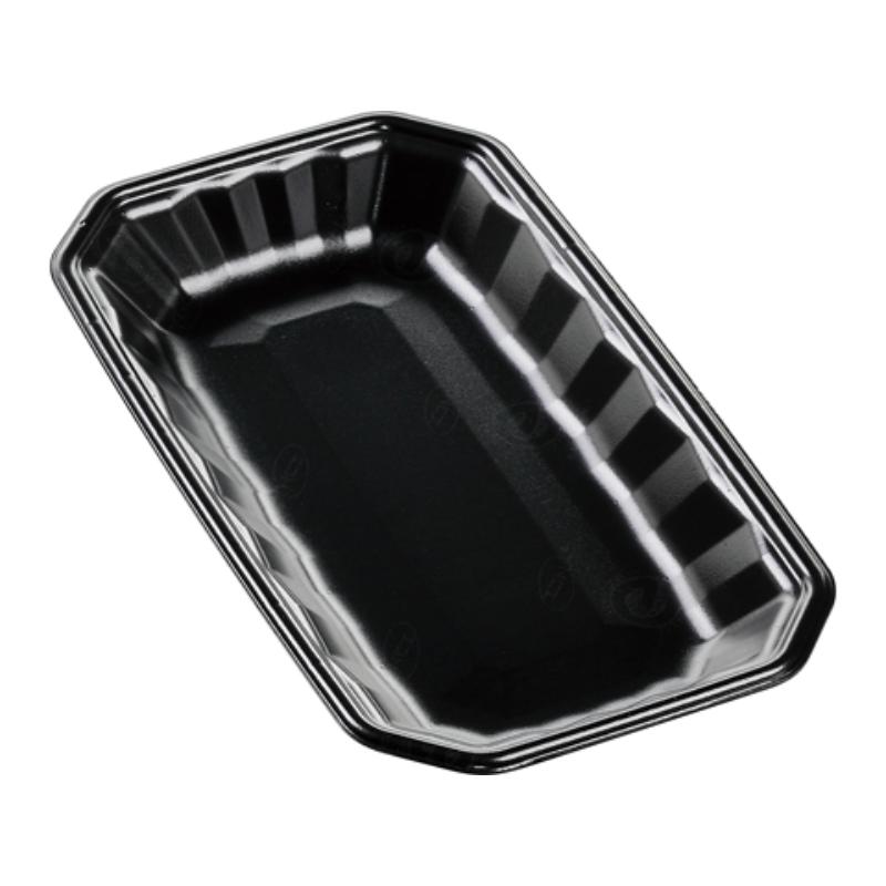 発泡トレー メガプレート27-15(30)平 エコ黒木銀 エフピコ