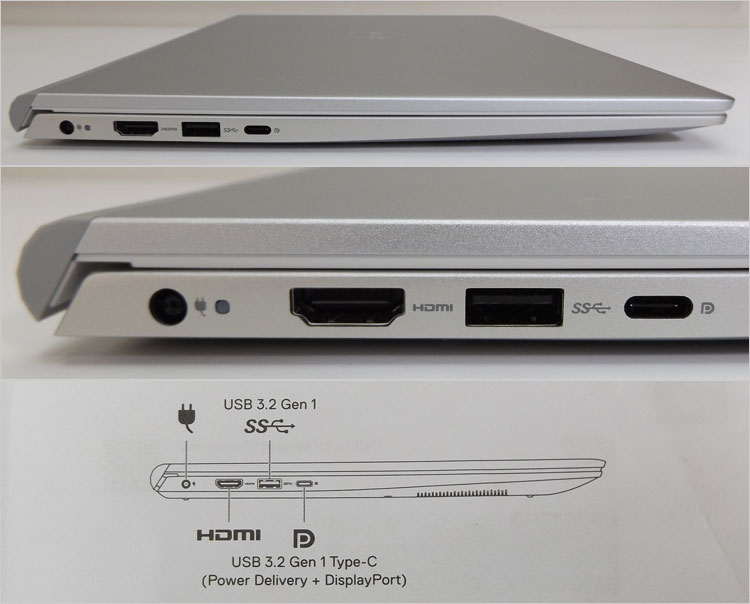 DELL Inspiron 15（5502） レビュー、Tiger Lake（UP3）設計の15.6