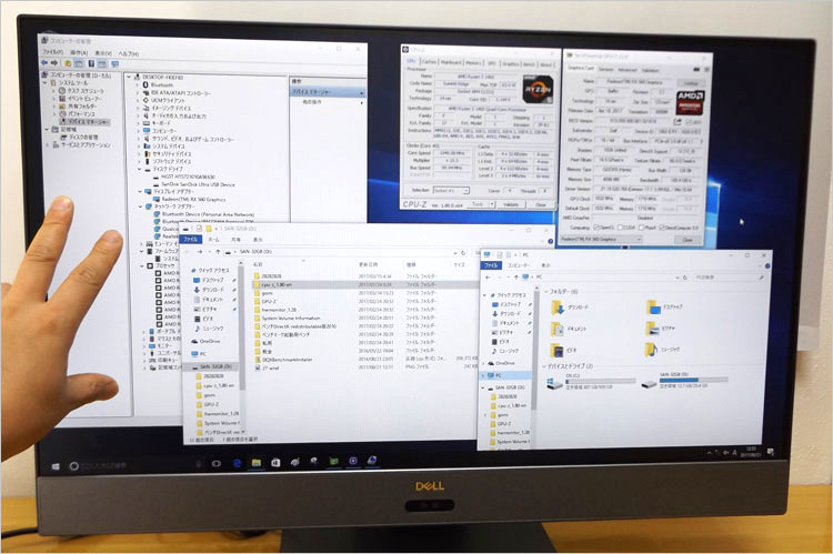 Ryzenシリーズ搭載！DELL Inspiron 27 7000シリーズ（7775）レビュー