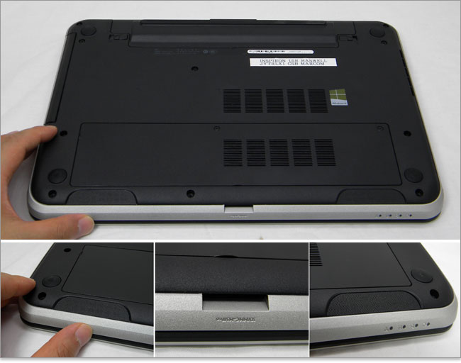 パソコン購入術レビュー】DELL Inspiron 15R（5537）の底面と内部アクセス