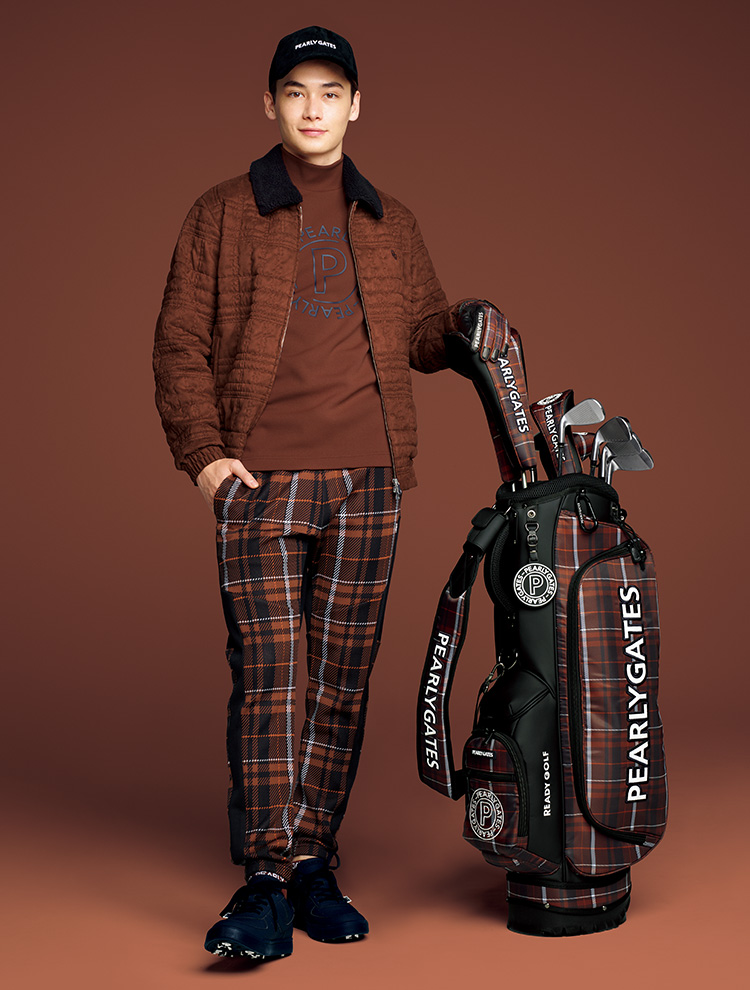 新品パーリーゲイツPEARLY GATES セットアップ保温ストレッチ