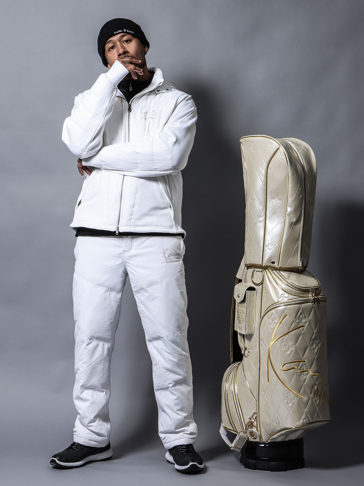 KARL KANI GOLF 冬のセットアップ 防寒とスタイルを両立する、冬ゴルフ