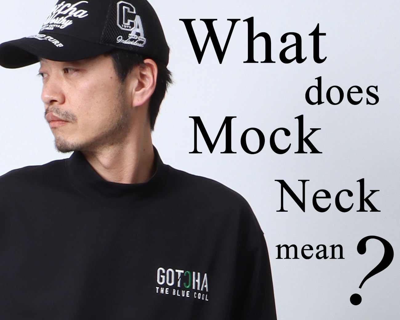 快適さとスタイルを両立- Mock Neck Golf – PEET ONLINE STORE