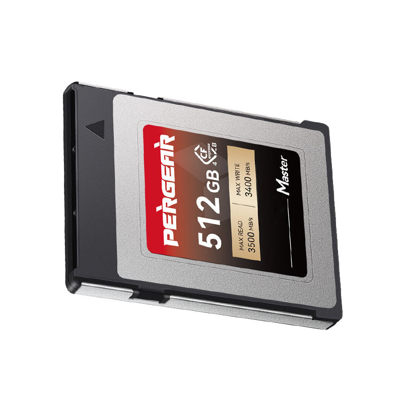 Pergear 512GB CFexpress 4.0 Type B Memory Card– High-Speed Workflow fo