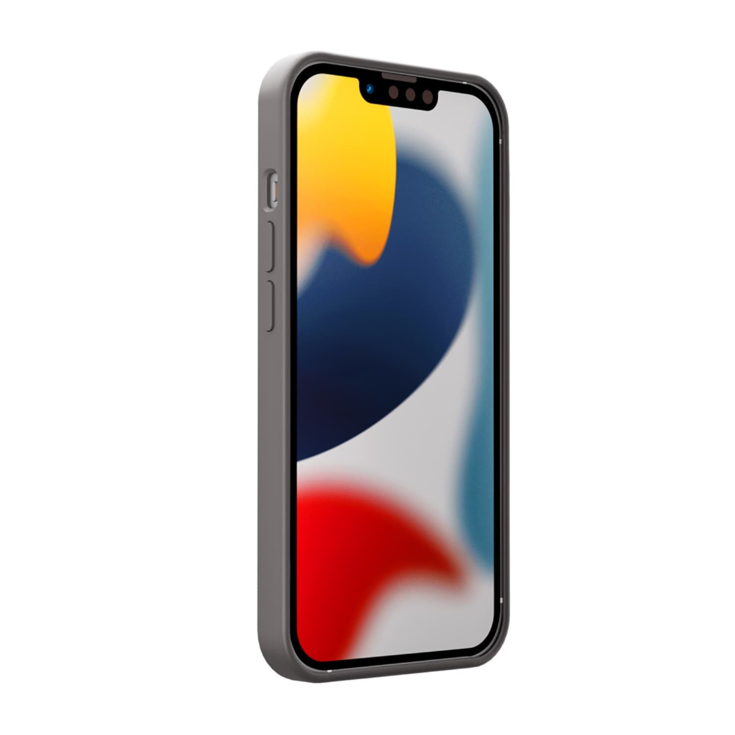 iPhone 13用 抗菌スリムシリコンケース グレー｜株式会社PGA