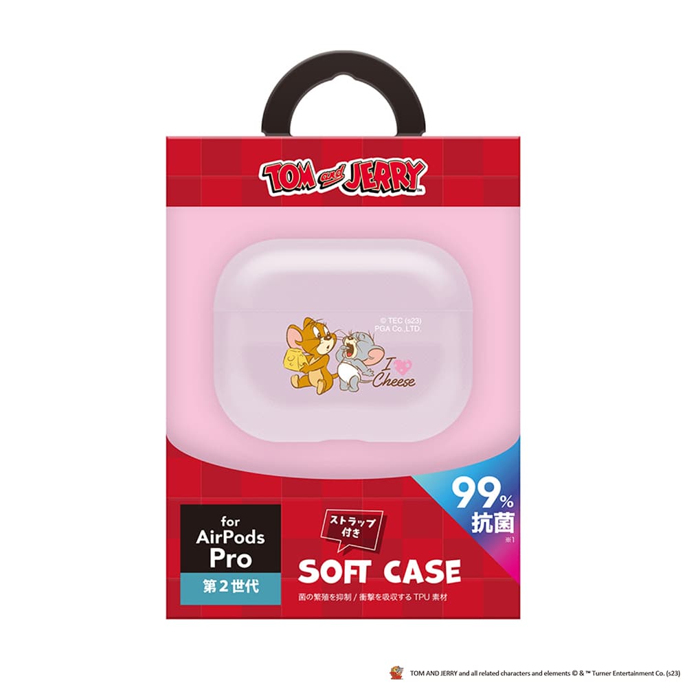 AirPods Pro(第2/1世代)用 抗菌ソフトケース [ジェリーとタフィー