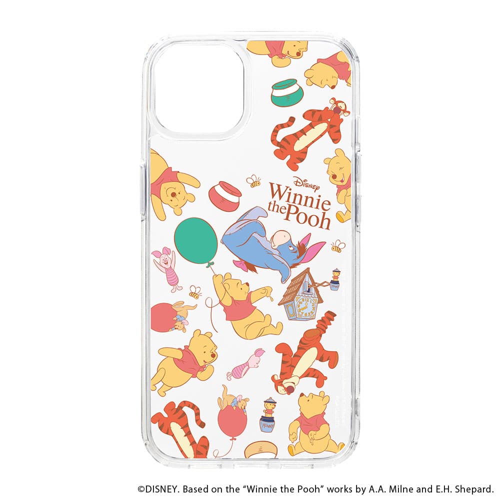 iPhone 15用 クリアハイブリッドケース [くまのプーさん]｜株式会社PGA