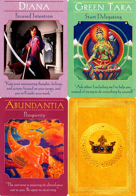 女神のガイダンス・オラクルカード』（専用日本語解説書付き） 商品