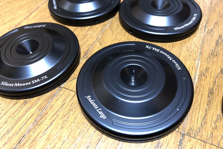 ミニレビュー】アンダンテラルゴのスパイク受け、サイレントマウント