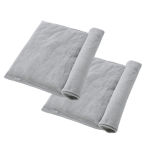 くるくる巻いて、自分好みに。「星のやすらぎタオルピロー」新登場