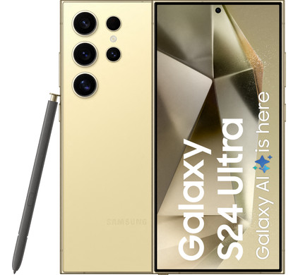 Samsung Galaxy S24 Ultra Ai, 512GB, Dual Sim, Titanium Orange