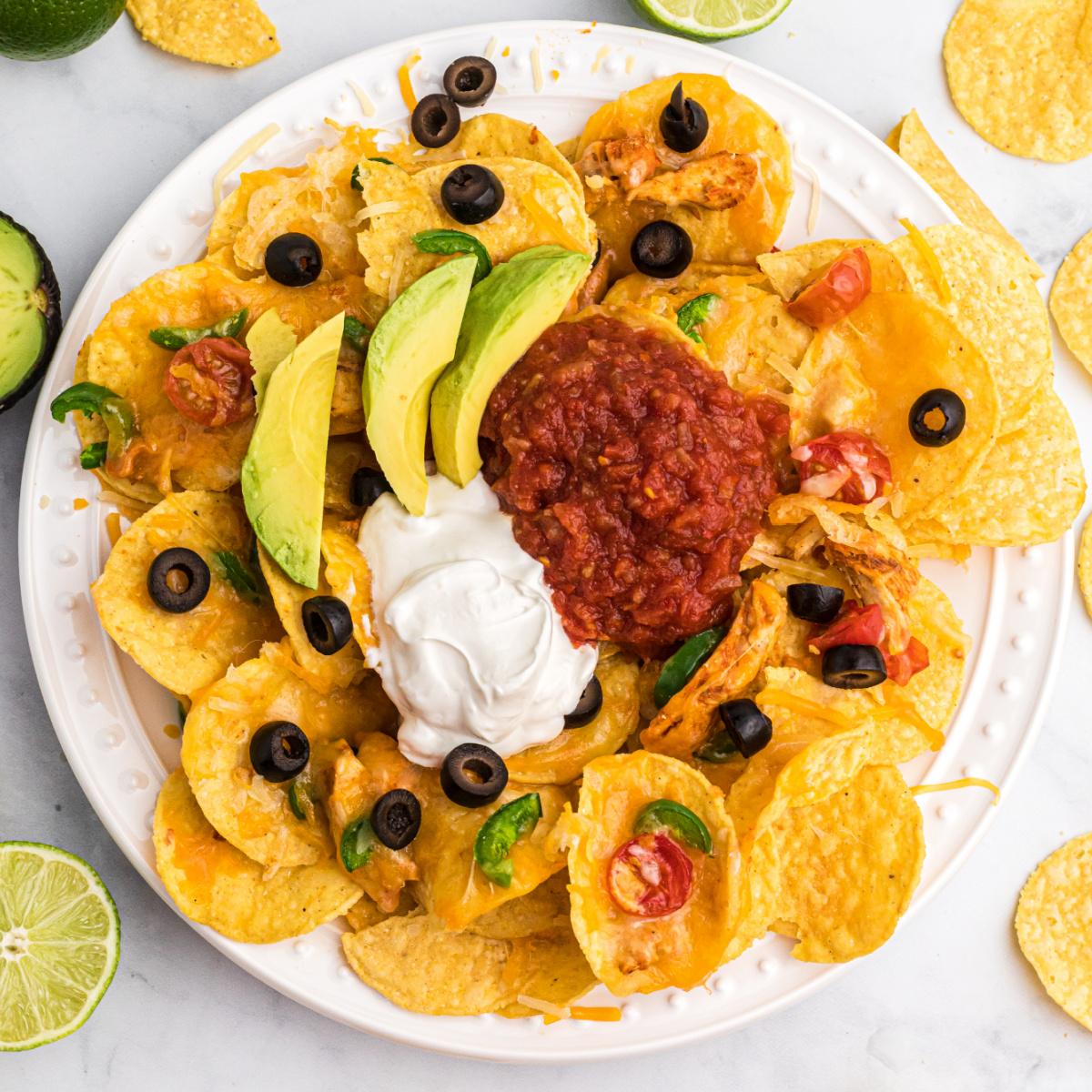Air Fryer Nachos - PinkWhen
