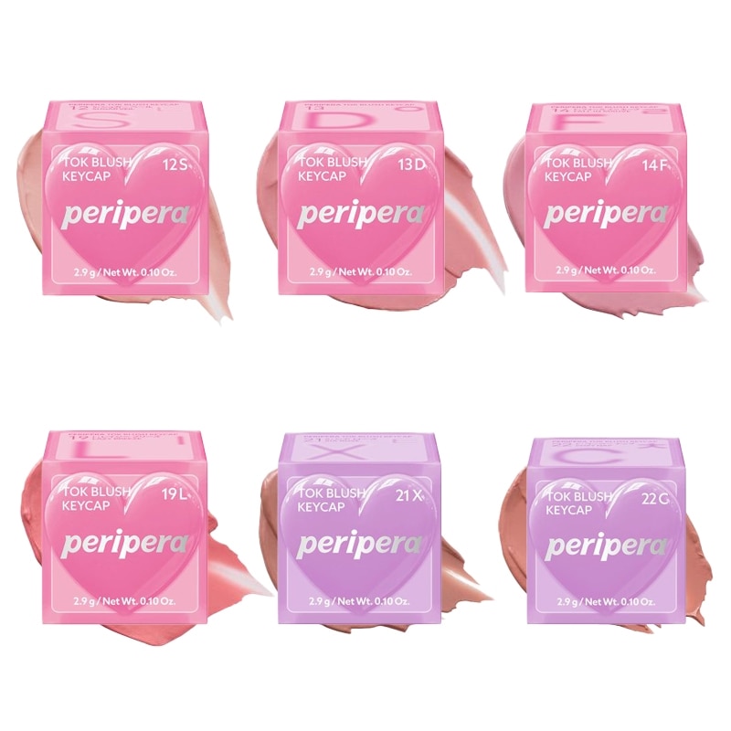 peripera ペリペラ トック ブラッシュ キーキャップ 12・13・14・19