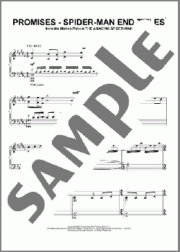 楽譜一覧】The Amazing Spider Man (Movie) - ヤマハ「ぷりんと楽譜」