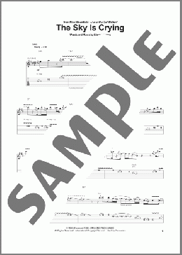 楽譜一覧】Stevie Ray Vaughan - ヤマハ「ぷりんと楽譜」