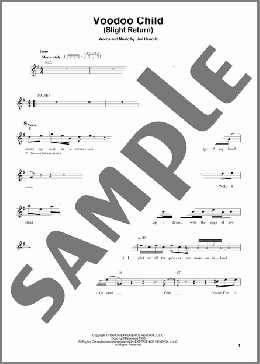 楽譜一覧】Stevie Ray Vaughan - ヤマハ「ぷりんと楽譜」