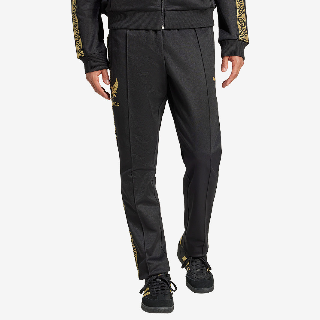 adidas Originals Mexico 2025 Gold Track Pants - Black - Mens Replica