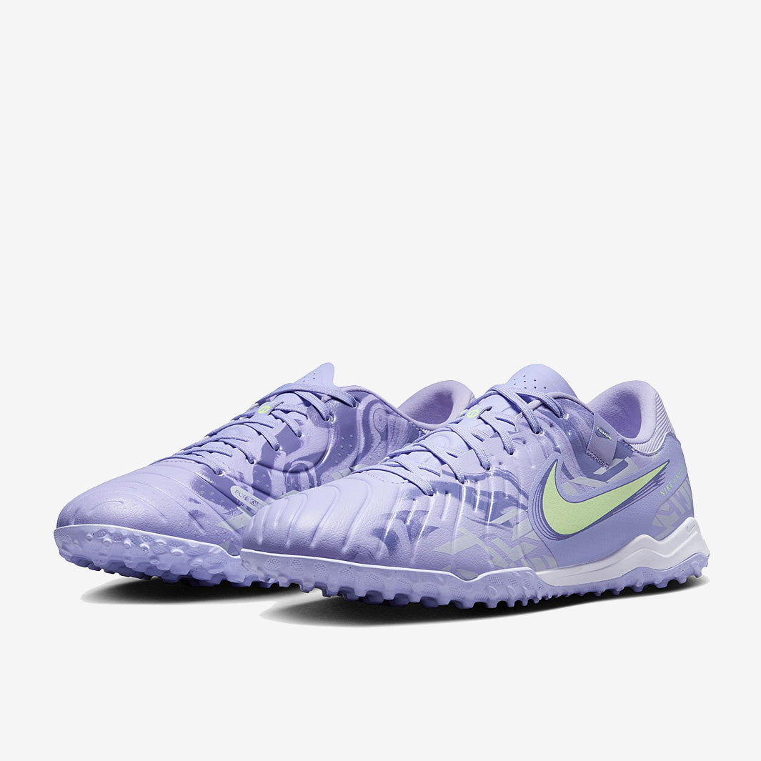 Nike Tiempo Legend X Academy Turf - Purple Agate/Barely Volt