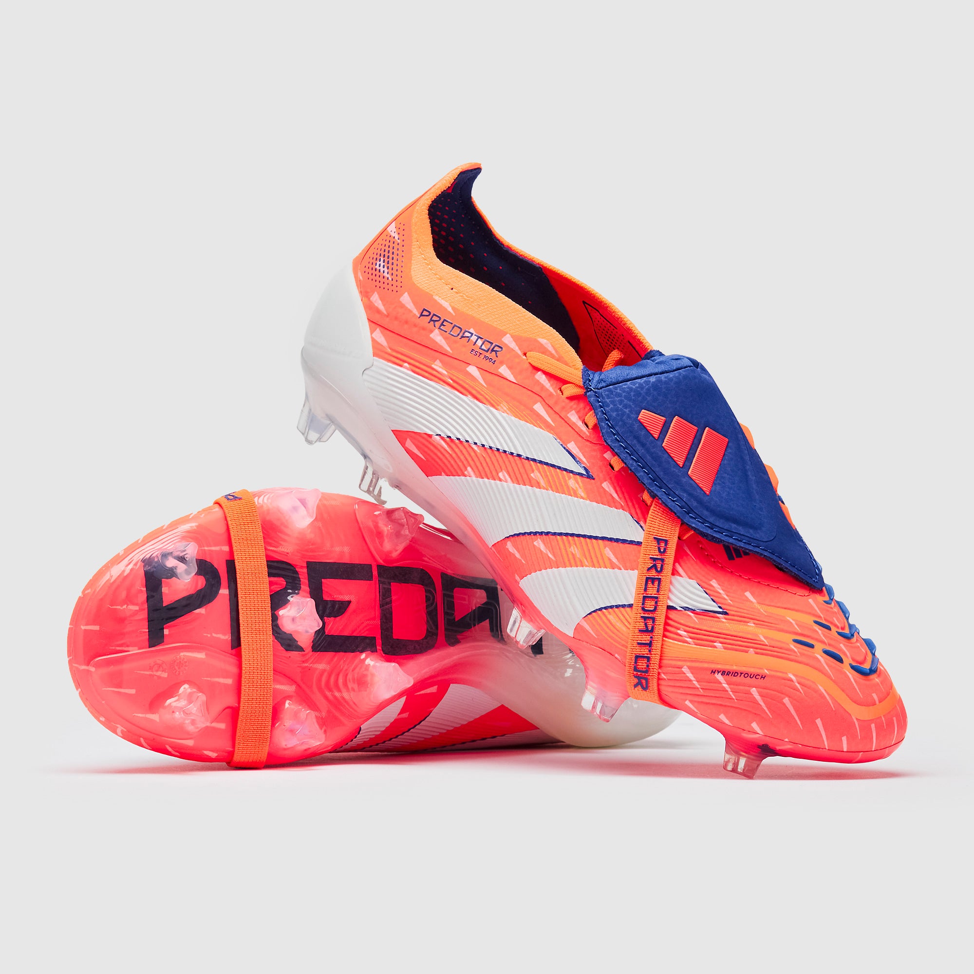 adidas Predator Elite Tongue Firm Ground - Signal Coral/Ftwr White