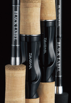 バス/バス釣り/ルアー/バスフィッシング/スピニング用ロッド/ブラック