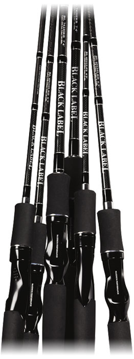 バス/バス釣り/ルアー/バスフィッシング/ベイト用ロッド/ブラック