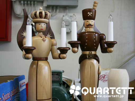 木のおもちゃ カルテット / シュビップボーゲン(アーチ型キャンドル