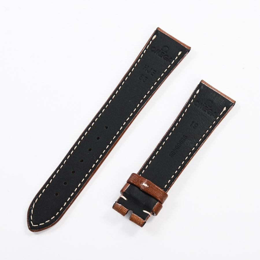 ブラウン レザーストラップ 19-16mm | 9800.04.09 | 中古A品| メンズ