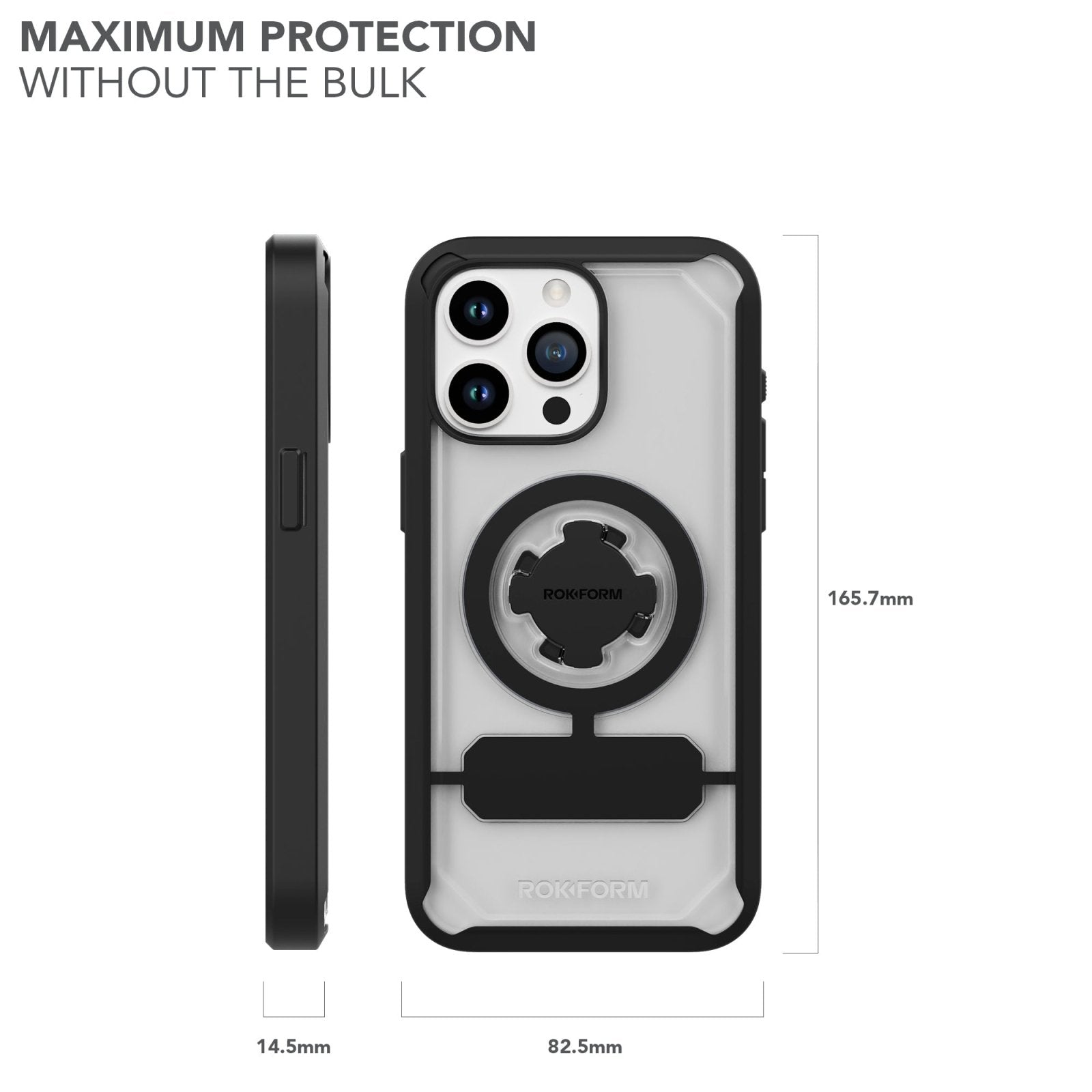 iPhone 15 Pro Max Clear Case | ROKFORM.com