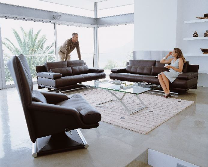 取付無料！ロルフベンツ 6500 総本革 ブラックモダン高級リクライナーソファ✨ 楽天市場】大塚家具 [3人掛]ソファ ROLF BENZ(ロルフベンツ) 「6500