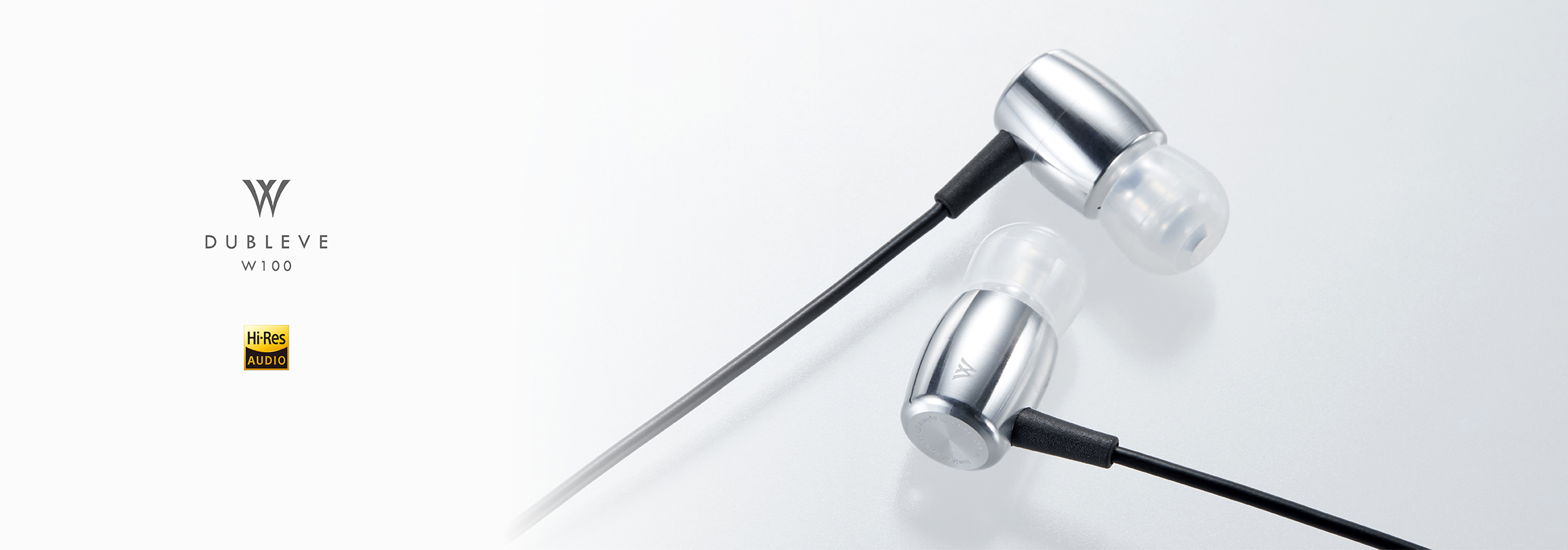 HP-W100 W(ドブルベ)シリーズ ハイレゾワイヤードイヤホン - radius