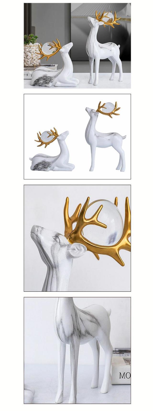 楽天市場】鹿 置物 インテリア オブジェ しか 雑貨 置き物 クリスタル
