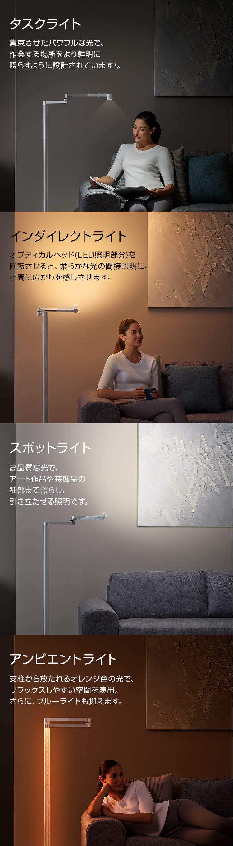 楽天市場】ダイソン Dyson Solarcycle Morph フロアライト CF06BB