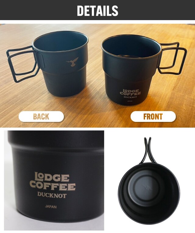 LODGE COFFEE スタッキングマグ 300 DUCKNOT 直営店