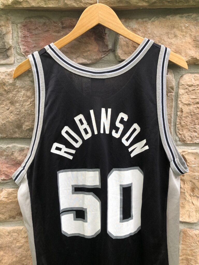 90's David Robinson San Antonio Spurs Champion NBA Jersey Size 44