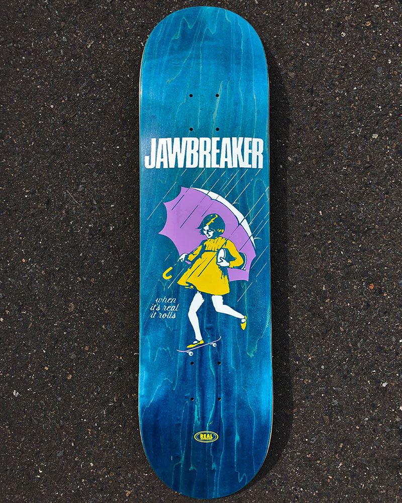 When It's REAL It Rolls : Jawbreaker x REAL - Real Skateboards