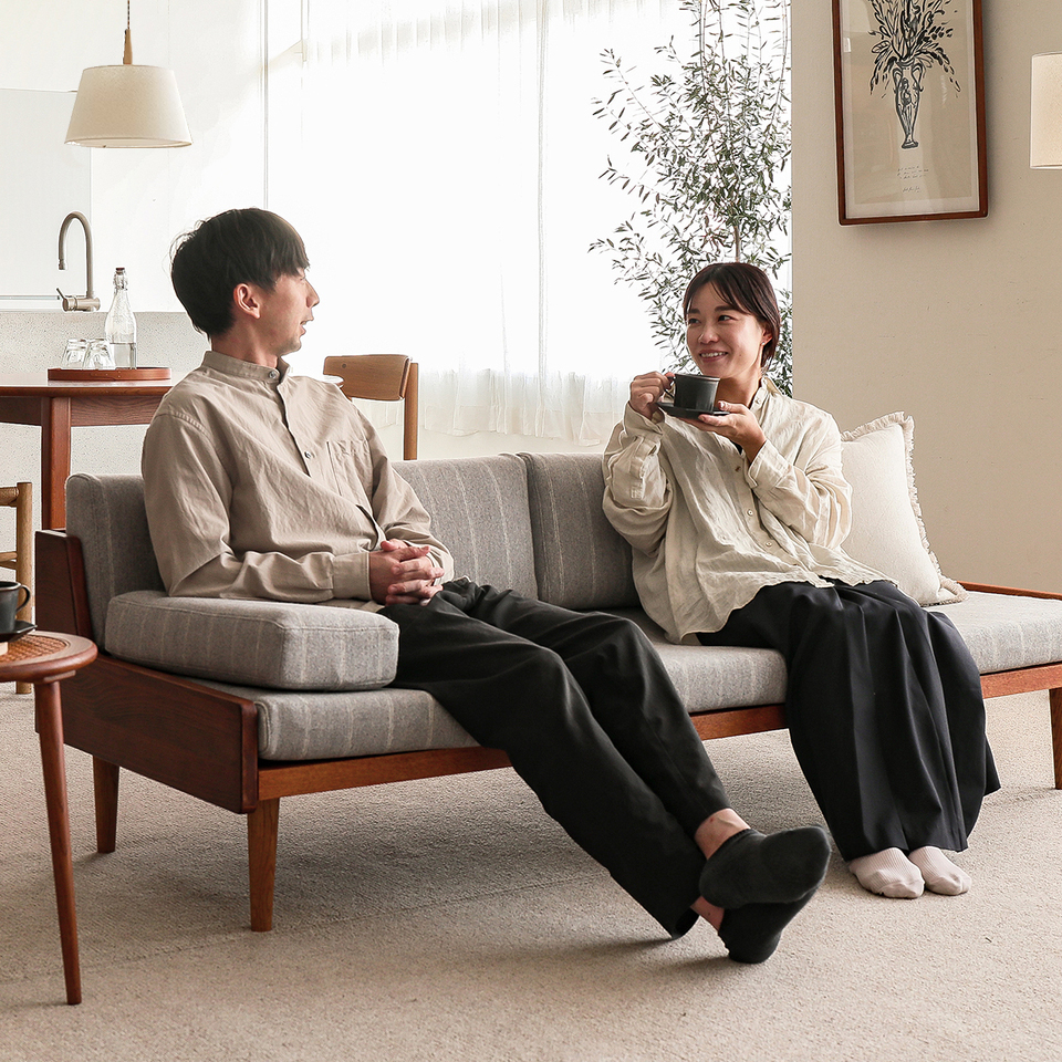 3人掛けソファー Lys ｜家具・インテリア通販 Re:CENO(リセノ)