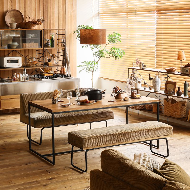 ダイニングベンチ WIRY ｜家具・インテリア通販 Re:CENO(リセノ)