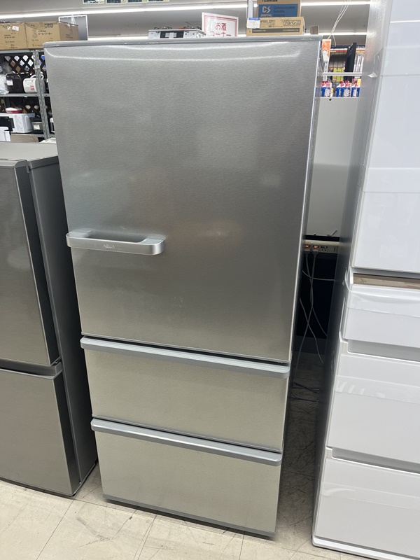 AQUA 3ドア冷蔵庫272L AQR-27N 2023年製 - リサイクル＆買取専門