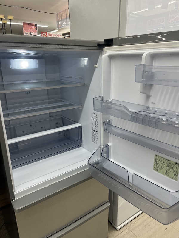AQUA 3ドア冷蔵庫272L AQR-27N 2023年製 - リサイクル＆買取専門