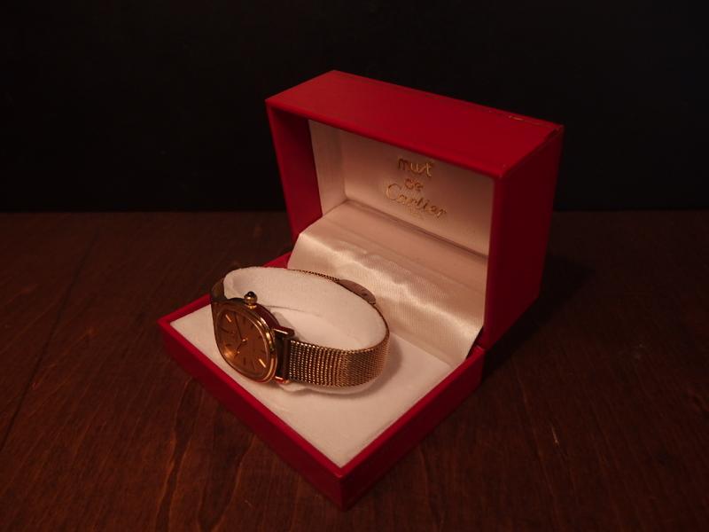ビンテージカルティエ時計ケース、ヴィンテージディスプレイケース