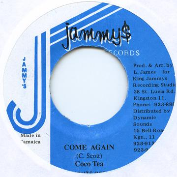 Cocoa Tea - Come Again (ヒス・プレス)(7