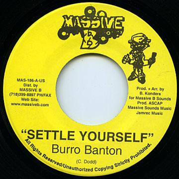 Burro Banton - Settle Yourselfe(7