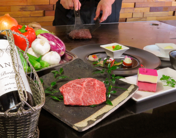 steak lounge 煉 | 鉄板焼き 福岡市 teppanyaki wagyu Fukuoka｜ 九州