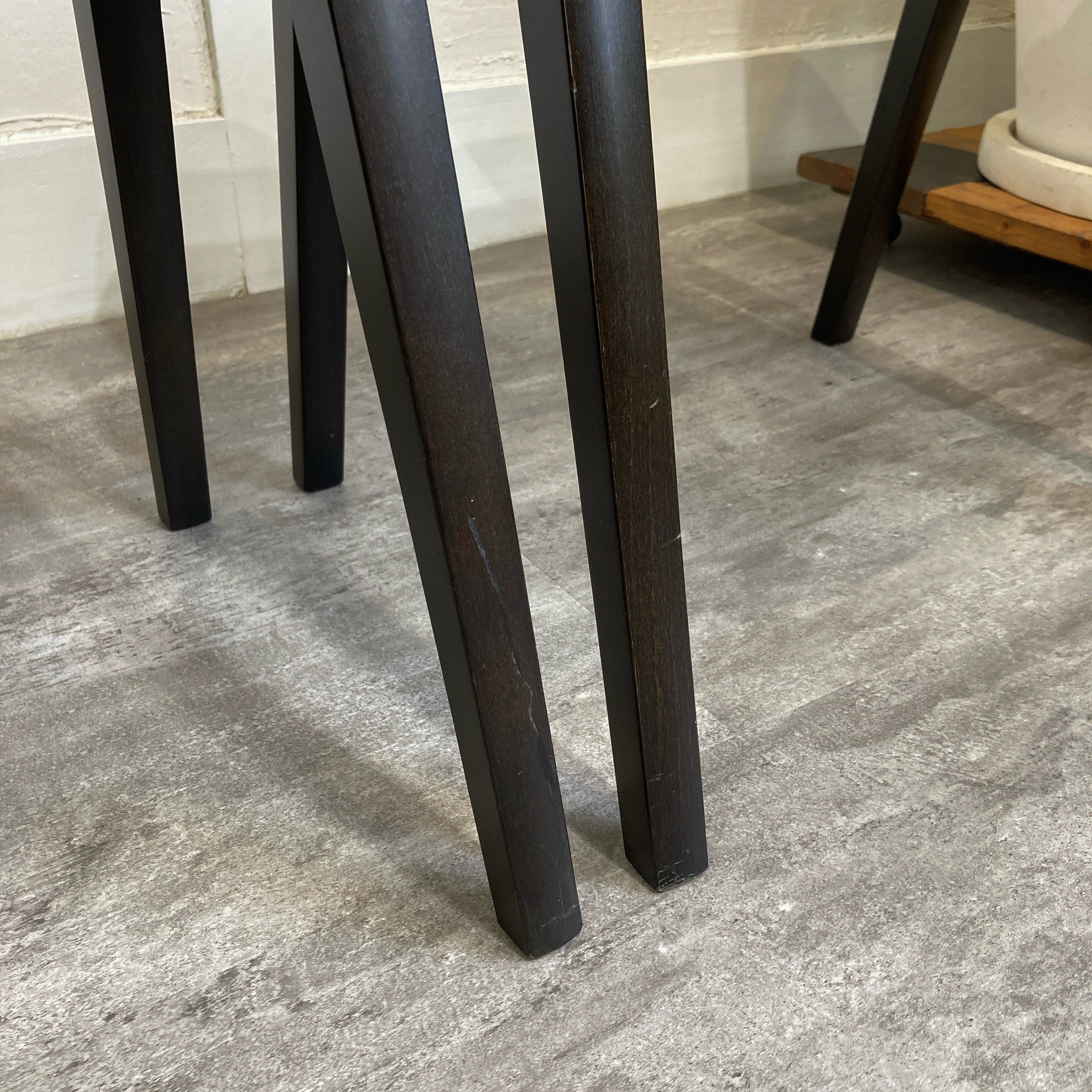 秋田木工 No.202 スタッキングスツール 剣持勇 名作 軽い 白 木