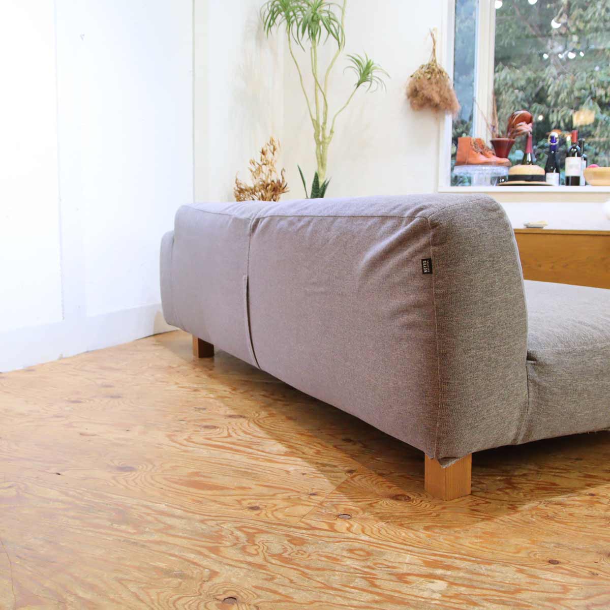 ノイエス / NOYES Decibel C4 ワイド 3人掛け 3P 片ひじ ソファ 中古