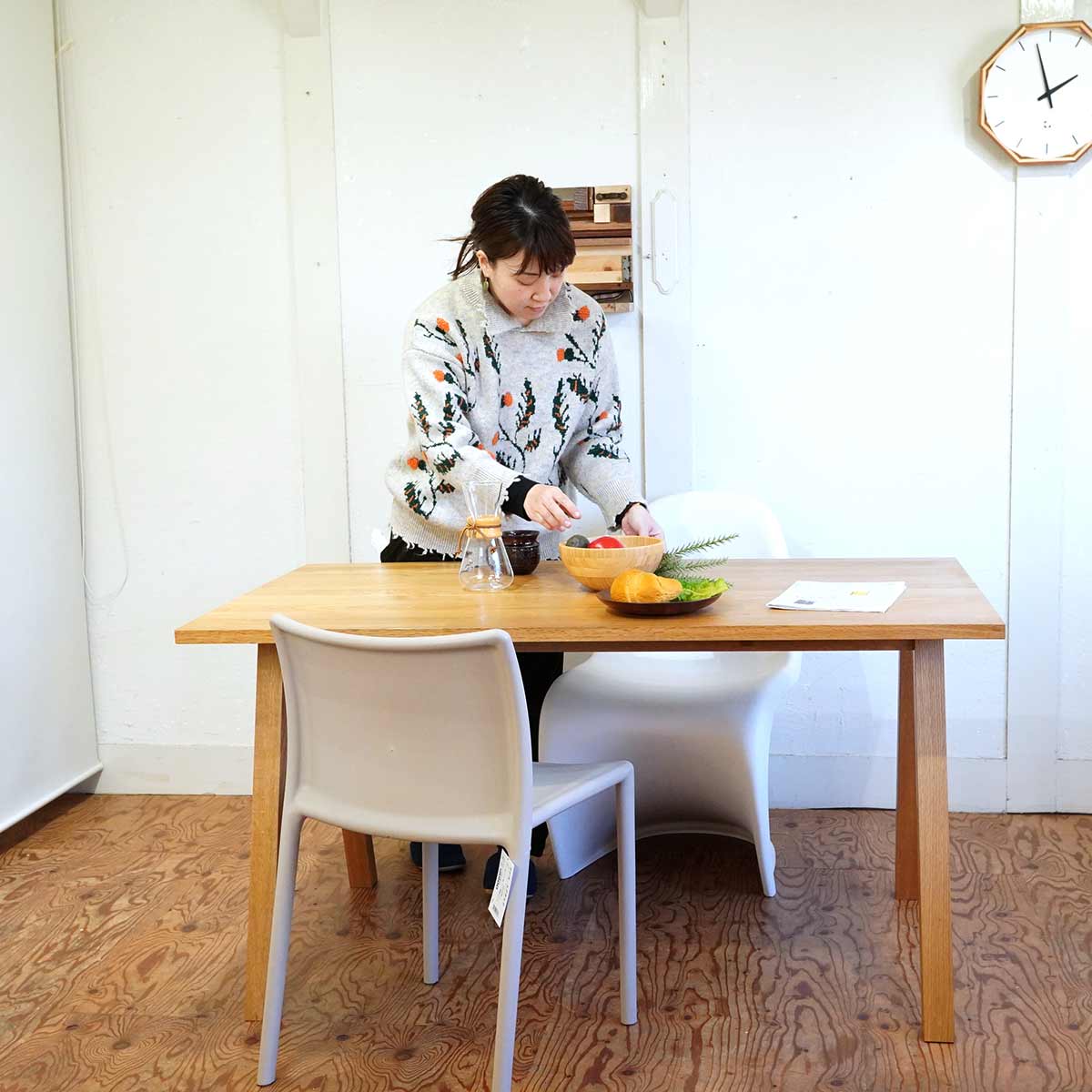 unico ウニコ ELEMT エレムト ダイニングチェア ナチュラル unico