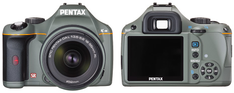 PENTAX K-m olive レンズキット ーオリーブカラーの限定モデルー