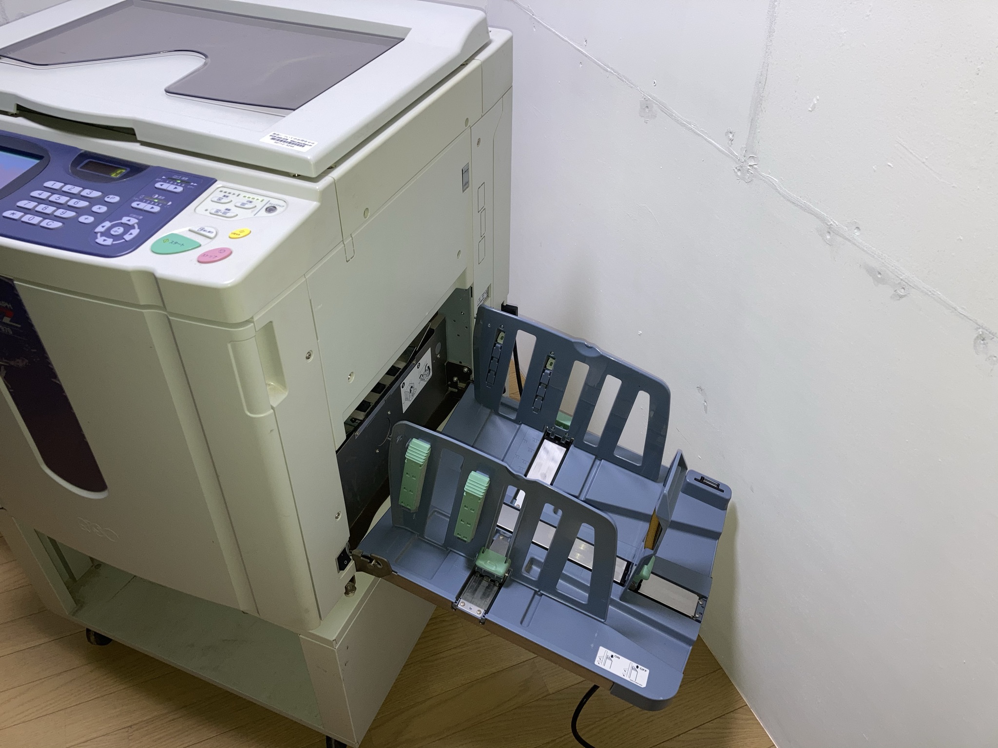 RISO 理想科学工業 2色 輪転機 印刷機 RZ970 リソグラフ 新品黒インク3