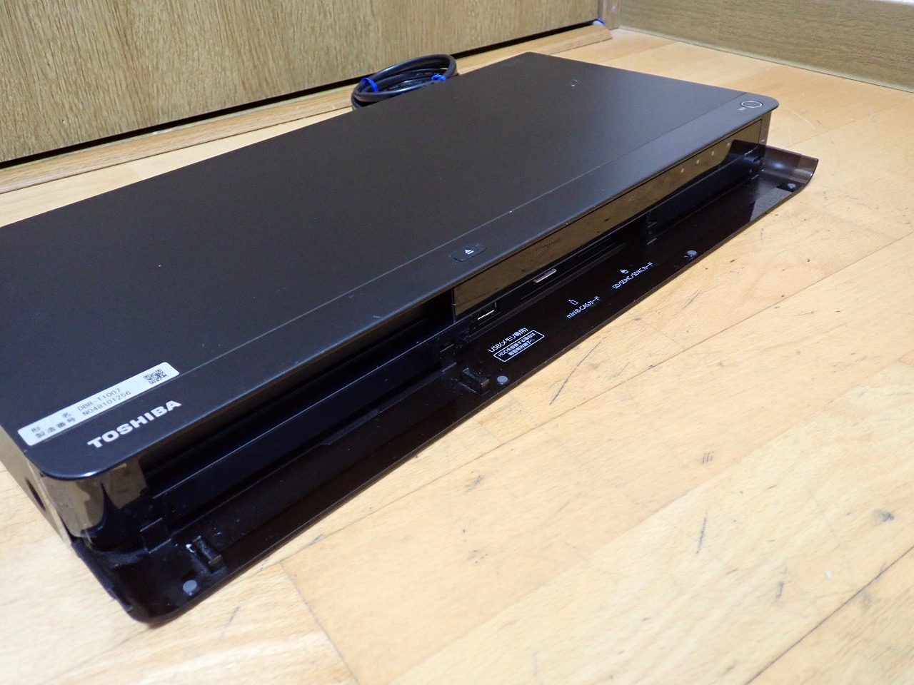 ブルーレイレコーダー TOSHIBA REGZA DBR-T1007 東芝 レグザ HDD 1TB 3